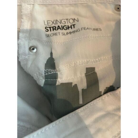 Jones New York White Jeans, size   14 Short. - Picture 5 of 6